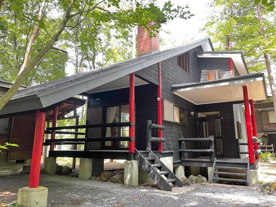 Haruna Wing Private Cottage In The Forest Overlooking The Golf Course 吾妻硫黄鉱山 エクステリア 写真