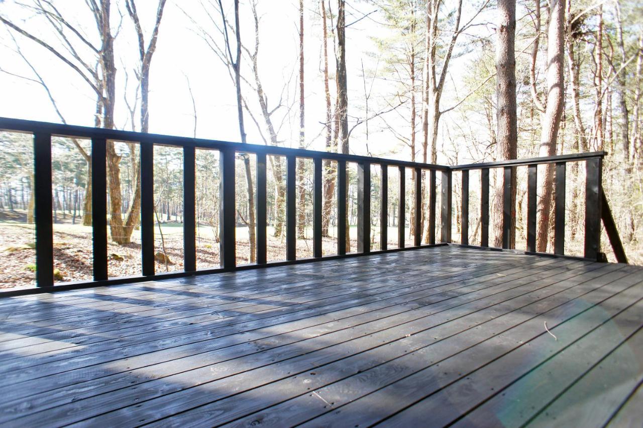 Haruna Wing Private Cottage In The Forest Overlooking The Golf Course 吾妻硫黄鉱山 エクステリア 写真